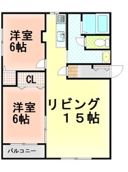 サンパティ２１の物件間取画像